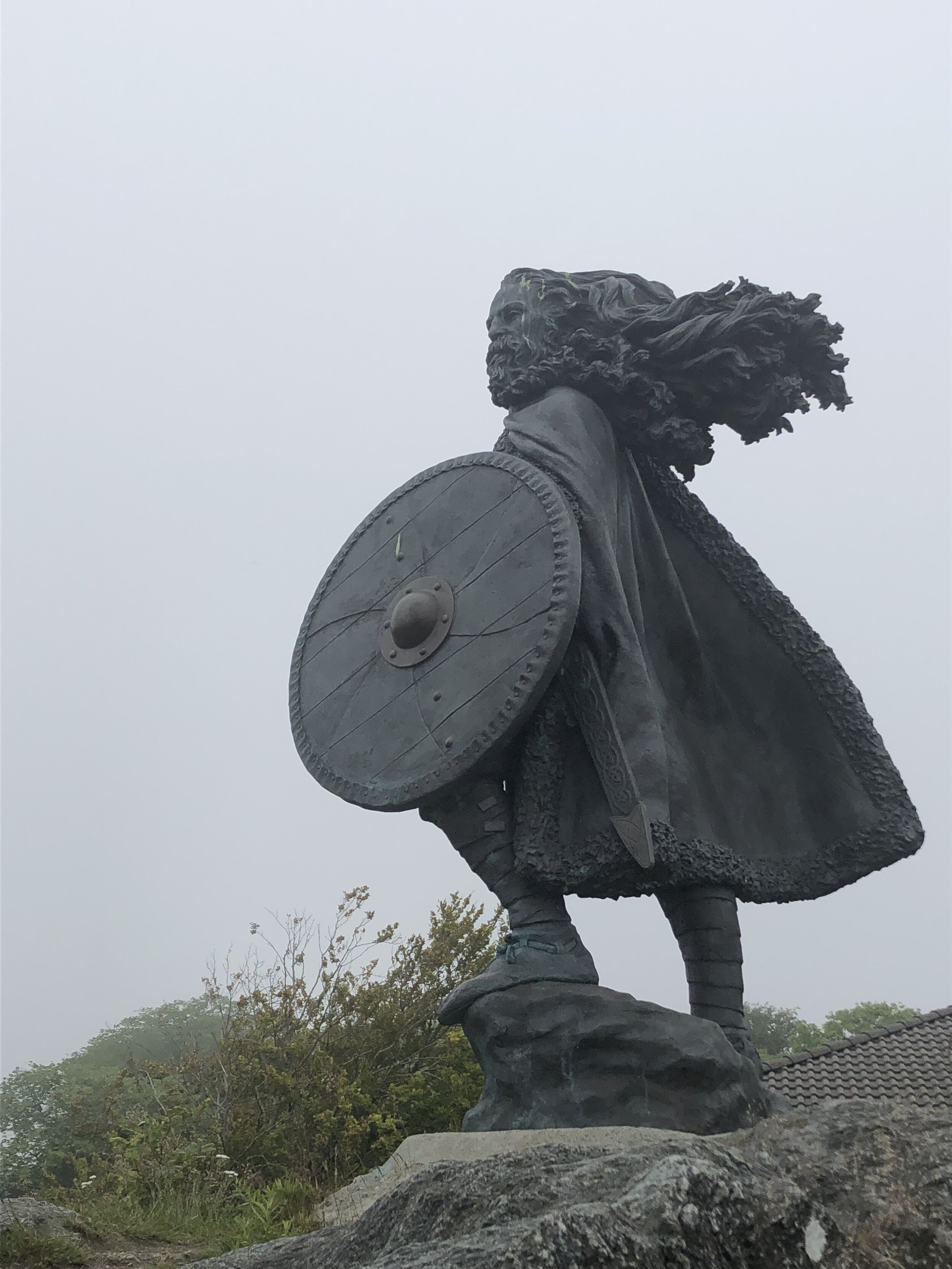 Harald Fairhair, the first King of Norway. I met with this guy on my morning run a day before the race and had a heart to heart moment with him. I was ready to bring my inner Viking Game ON!